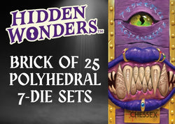 Chessex - Hidden Wonders™ Assorted 7-Die Polyhedral Set