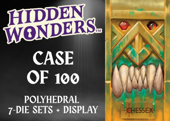 Chessex - Hidden Wonders™ Assorted 7-Die Polyhedral Set