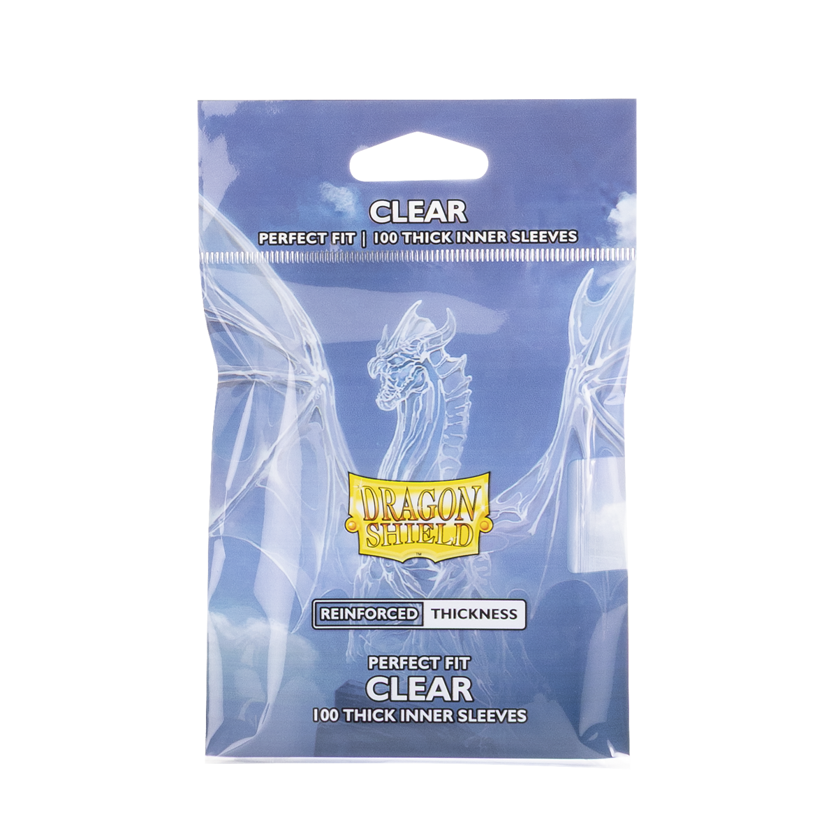 Dragon Shield Perfect Fit Thick Inner Sleeves Clear