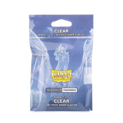 Dragon Shield Perfect Fit Thick Inner Sleeves Clear