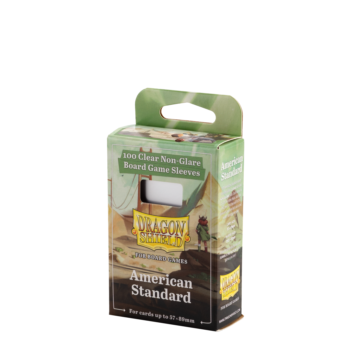 Dragon Shield Board Game Sleeves American Standard 57x89
