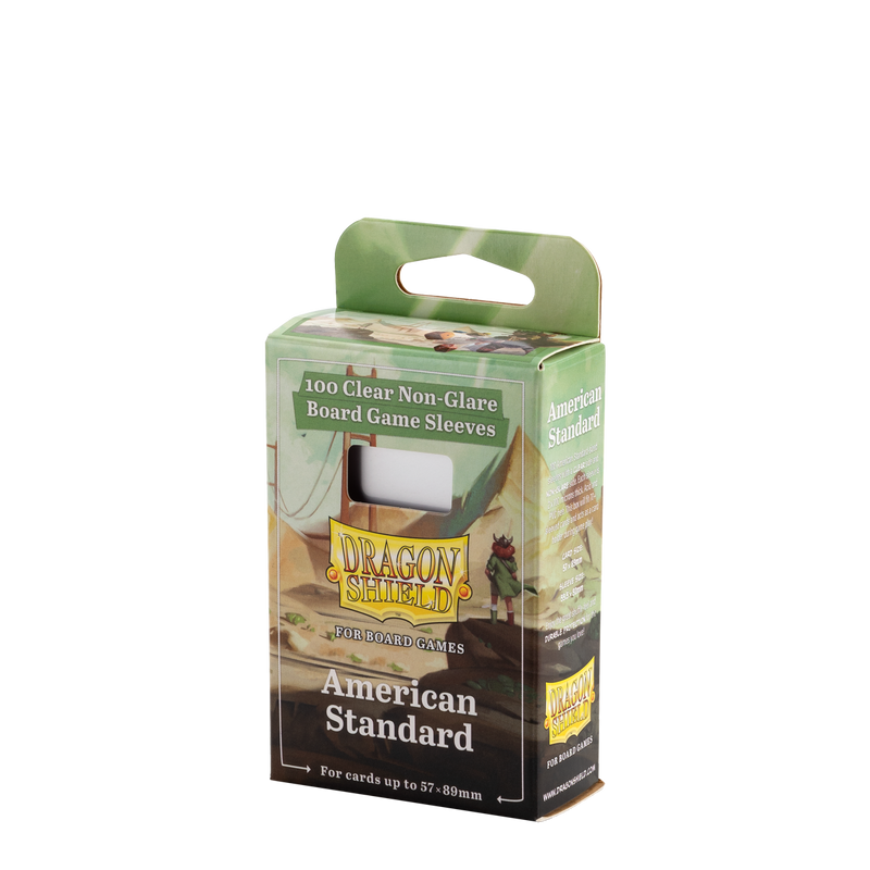 Dragon Shield Board Game Sleeves American Standard 57x89