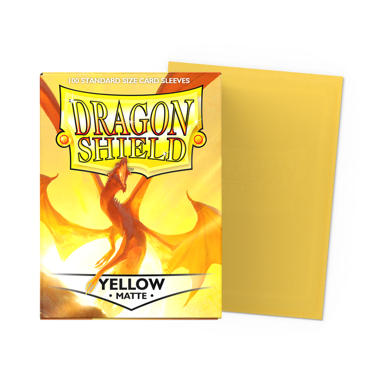 Dragon Shield Matte Yellow