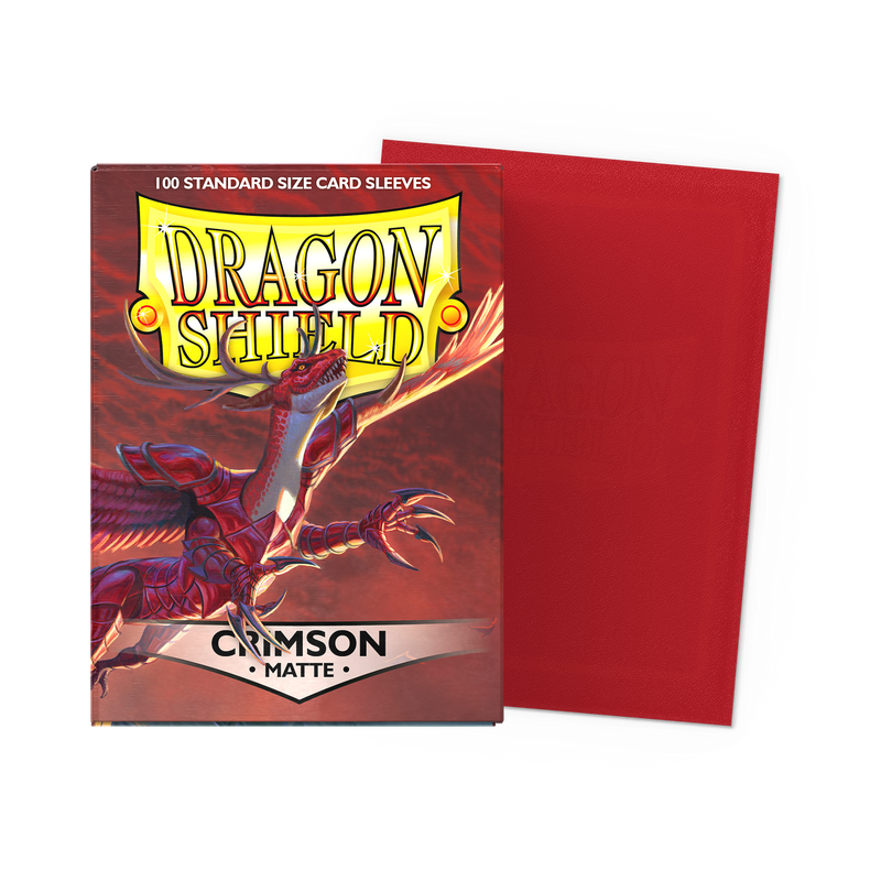 Dragon Shield Matte Crimson