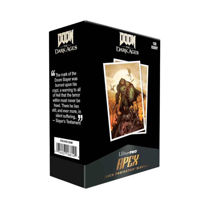 Apex Deck Protector Sleeves / Doom Dark Age