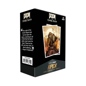 Apex Deck Protector Sleeves / Doom Dark Age
