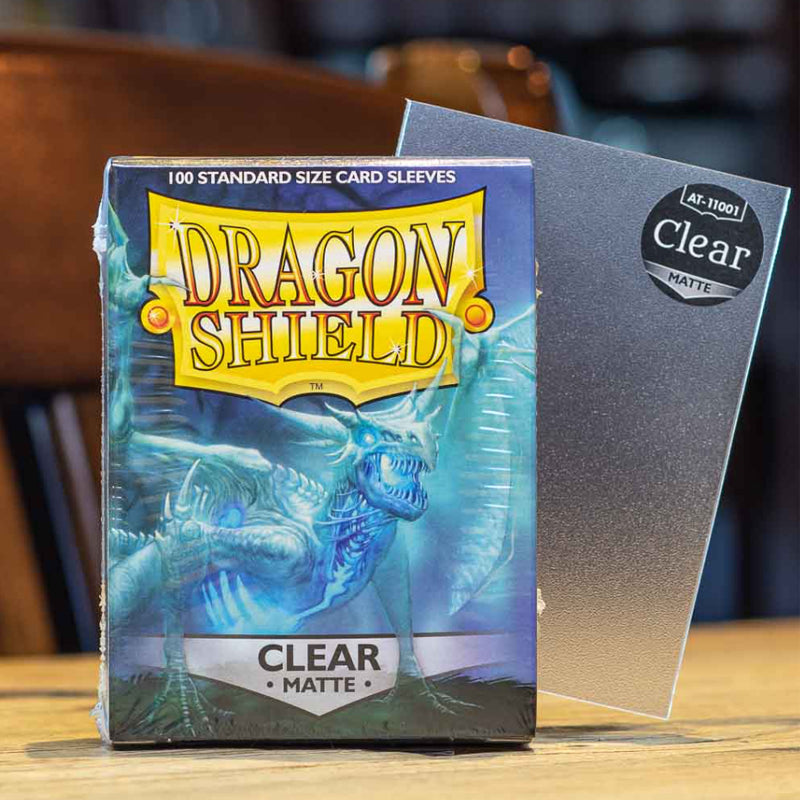 Dragon Shield - Matte Outer Sleeves - Clear (100-Pack)