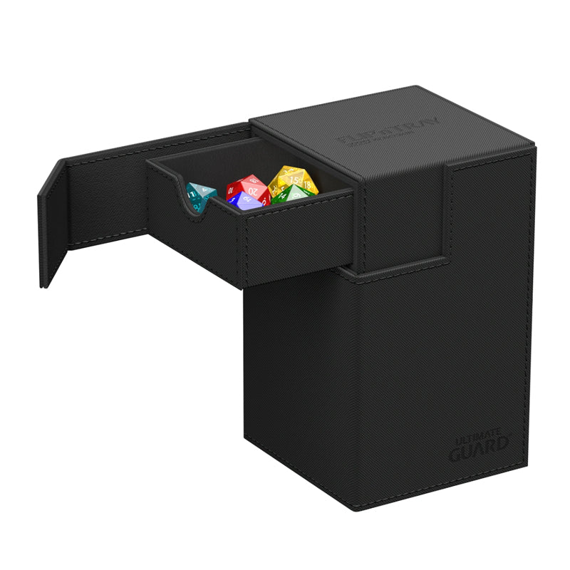 Flip 'n' Tray XenoSkin Monocolor - Black (Holds 100+)