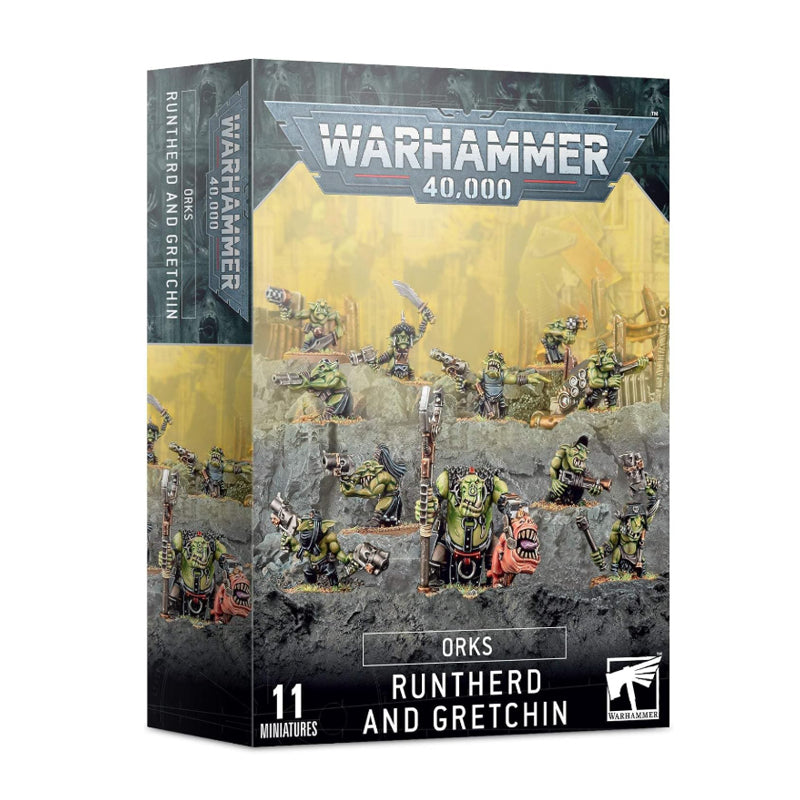 Warhammer - 40,000 - Orks: Runtherd and Gretchin