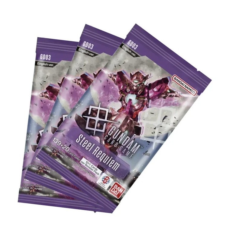 Gundam Card Game - Steel Requiem: Play Booster